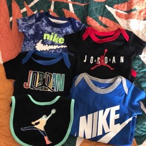 NIKE Jordan Baby Onesies.